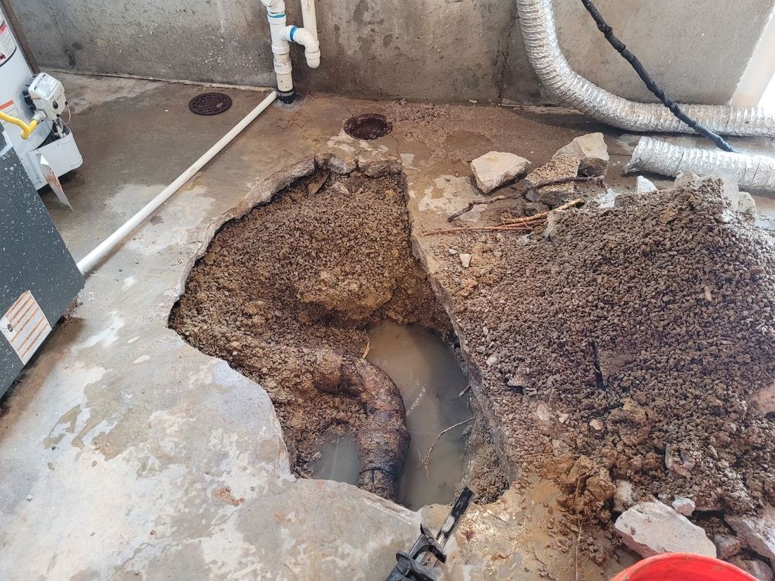 Drain Excavation & Repair — FloStar LLC