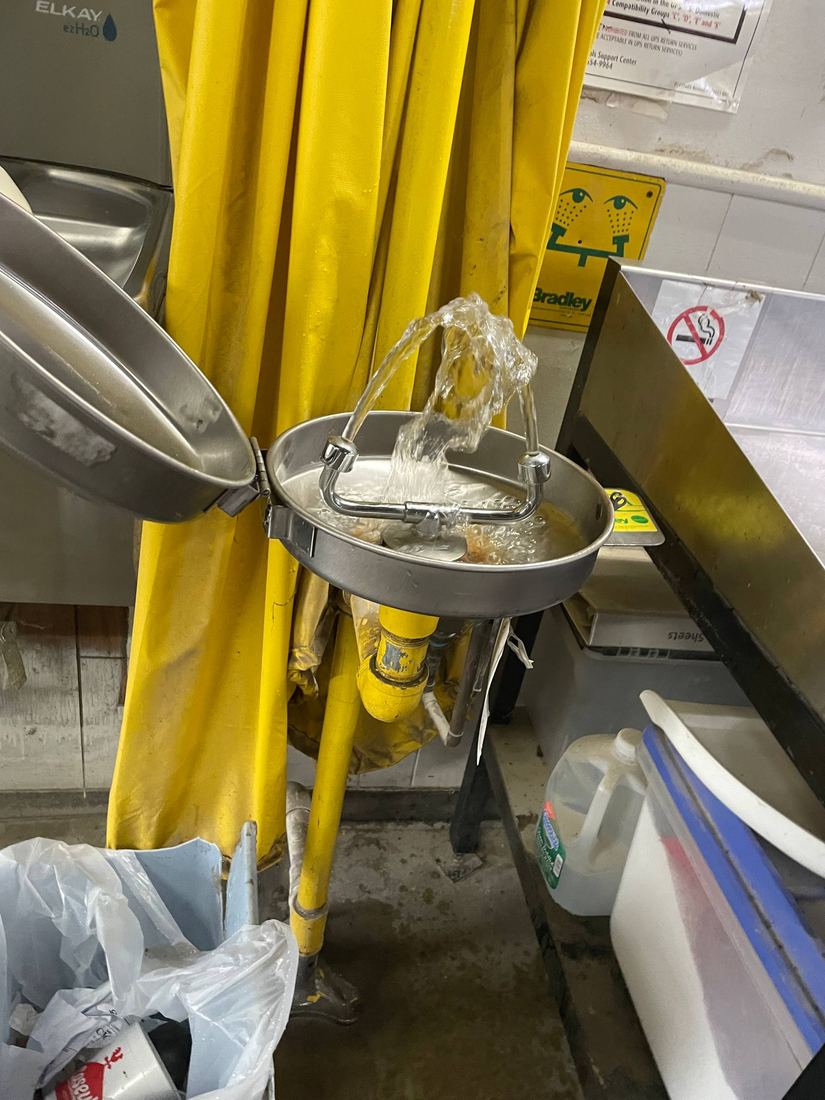 Eyewash Station Repair – After — FloStar LLC
