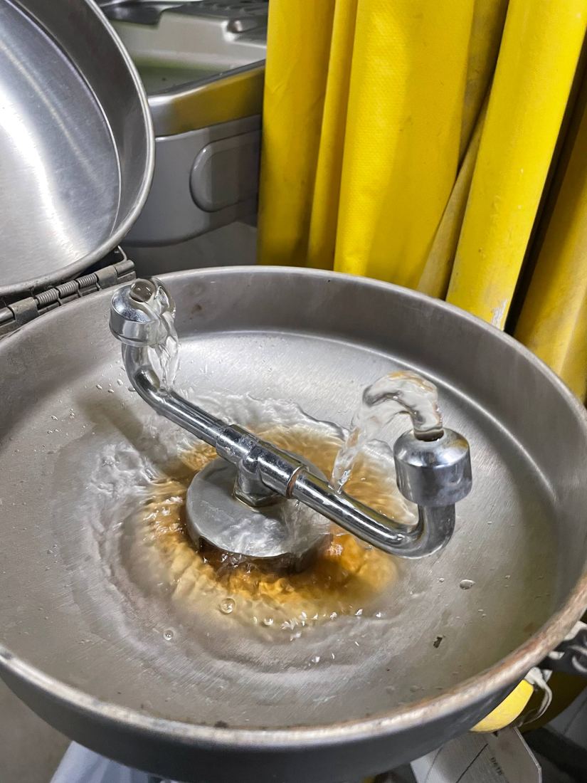 Eyewash Station Repair – Before — FloStar LLC